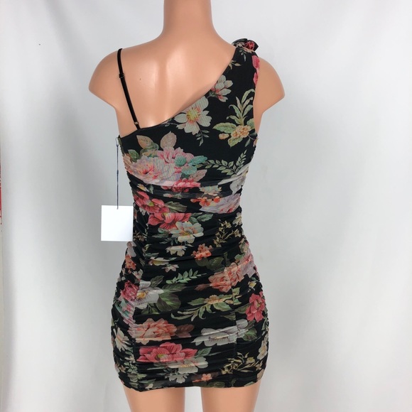 Majorelle Cassandra Mini Dress In Karolina Black - Picture 14 of 15